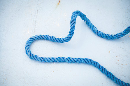 Yacht detail. Summer sea boat sailing