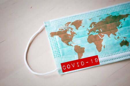 Coronavirus outbreak virus quarantine backgroundの写真素材