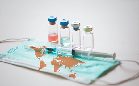 Coronavirus outbreak virus quarantine backgroundの写真素材