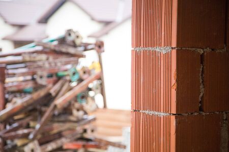 Build your own house construction siteの写真素材
