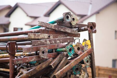 Build your own house construction siteの写真素材