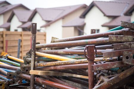 Build your own house construction siteの写真素材