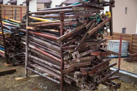Build your own house construction siteの写真素材