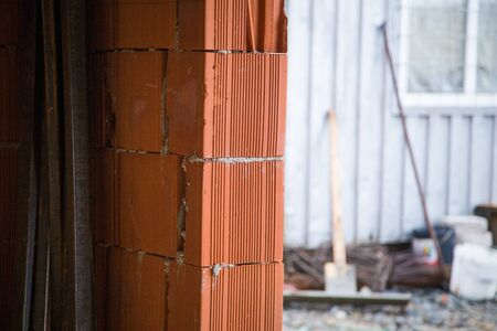 Build your own house construction siteの写真素材