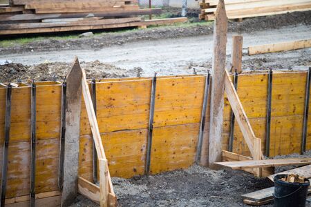 Build your own house construction siteの写真素材