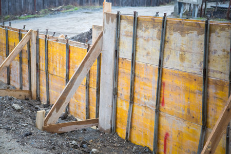Build your own house construction site