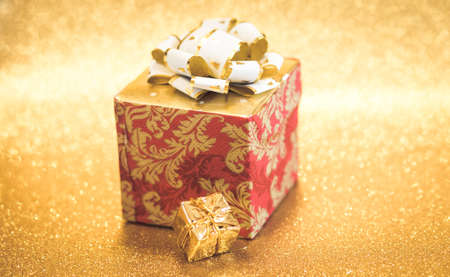 Christmas decoration background.  Happy winter holidaysの写真素材