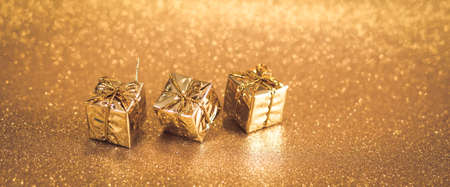 Christmas decoration background.  Happy winter holidaysの写真素材