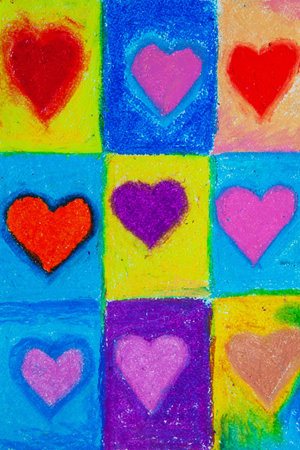 Valentines day. Valentines day greeting card. Heart on a wooden background. Heart of love.