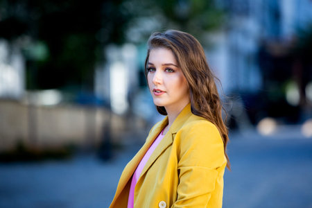 Beauty portrait of female face with natural skin. Wonderful white woman. Stylish girl. Hipster....