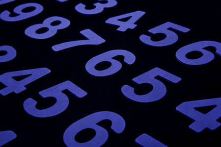Background of numbers. from zero to nine. Finance data concept. Matematic. Seamless pattern with numbers. financial crisis concept. Business successの写真素材