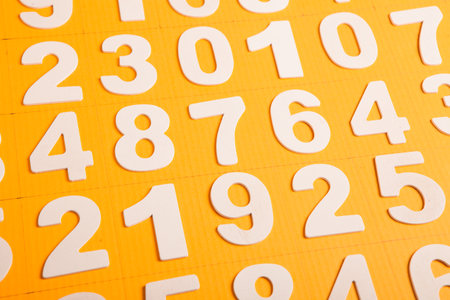 Finance data concept. Matematic. Seamless pattern with numbers. financial crisis concept. Business success.の写真素材