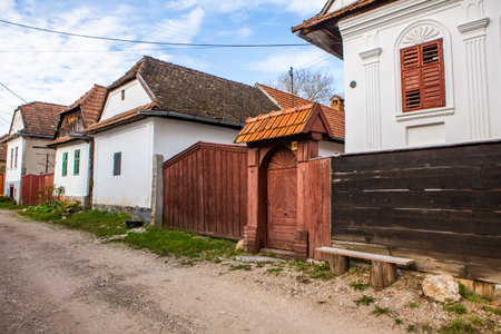 Rimetea is a small village located in Transylvania, Romania. It is situated in the Apuseni Mountainsの写真素材