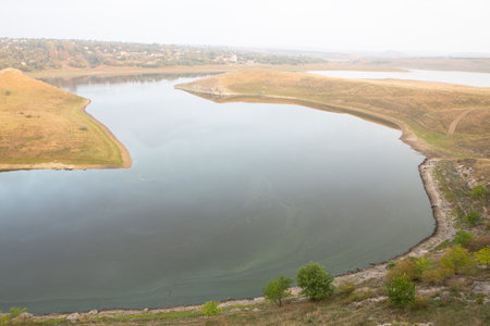 Kazakhstan. Tatarstan. Dnieper river.の写真素材