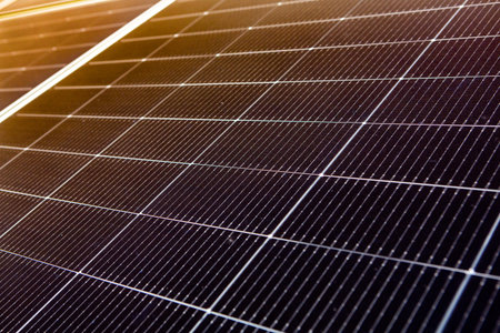 Solar panel, photovoltaic, alternative electricity source. Renewable Energy. Solar Power.