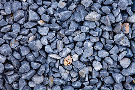 Background of pebbles. Texture of pebble stones.