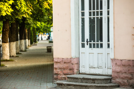 Urban landscape in the historical and cultural city of Soroca in the north of the Republic of...