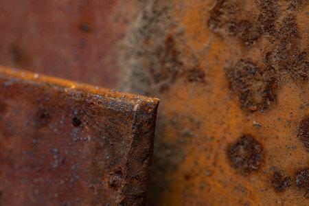 Rusty metal background, rusty metal texture, rusty metal background.の写真素材