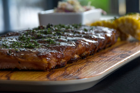 full rack barbeque ribs
