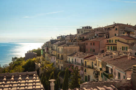 Capoliveri, Elba, Italy - 8 October, 2020: The beautiful town of Capoliveriのeditorial素材