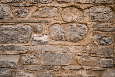 Stone wall structure of an old house