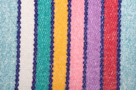 striped terry cloth as background