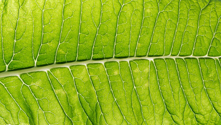Green Leaf Texture background. Close up of green leaf nature background.
