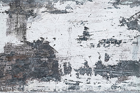 The vintage rusty grunge iron black and white textured background.