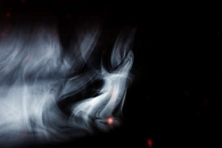 Ray of light with smoke and fog spotlights on the stage. Scene light equipmentの写真素材