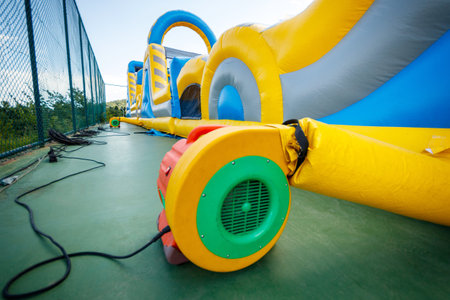 Air blower electric pump fan for big inflatable trampoline.