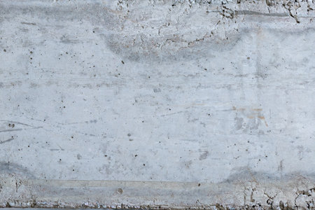 Concrete texture on a reinforced concrete structure after removing the formwork.の写真素材