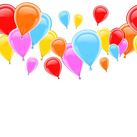 Ballon Color fun vector  balloon web iconのイラスト素材
