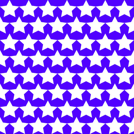 Seamless Star Monochromeのイラスト素材