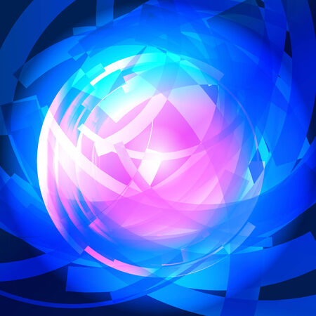 Abstract technology circles vector backgroundのイラスト素材