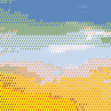 Geometric patterns abstract mosaic backgrounds. のイラスト素材