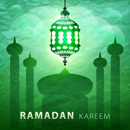 Ramadan Kareem, greeting background のイラスト素材