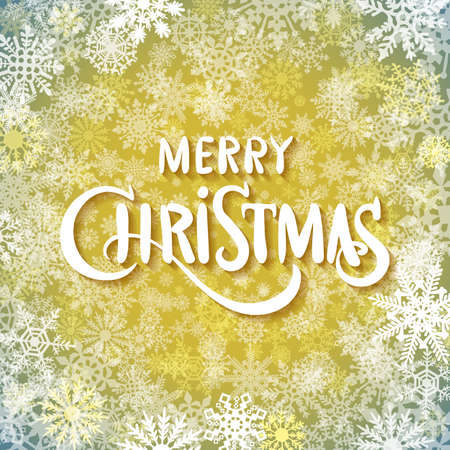 Vector illustration for your ideas. The Nativity Of Christ. Christmas eve. Christmas background. The lights, the snow. A lettering. Text composition. artのイラスト素材
