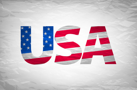 Made in the USA typography design, t-shirt graphics. artのイラスト素材