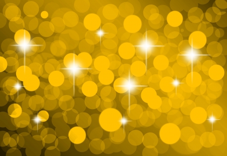 Christmas Lights golden background blue useful as card, greetings, background, hi res print, screen backgound, labelの写真素材
