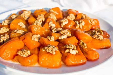 Fresh Turkish sweet delightsの写真素材