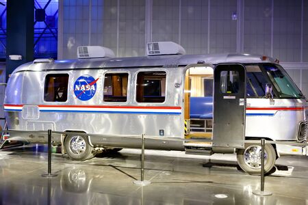 KENNEDY SPACE CENTER, FLORIDA, USA - APRIL 21, 2016: Kennedy Space Center near Cape Canaveral in Floridaのeditorial素材