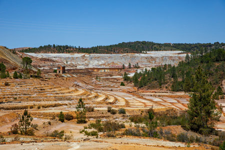 This mine is located in Riotinto, Huelva, Spain. This area along the Rio Tinto, in the Andalusian,...