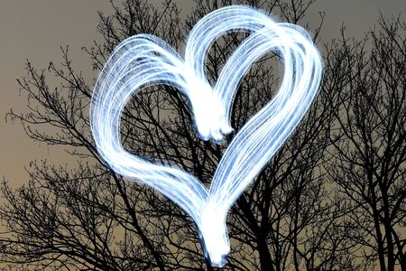 Light Painting Backgroundの写真素材