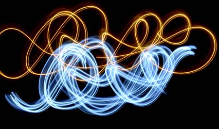 Light painting backgroundの写真素材