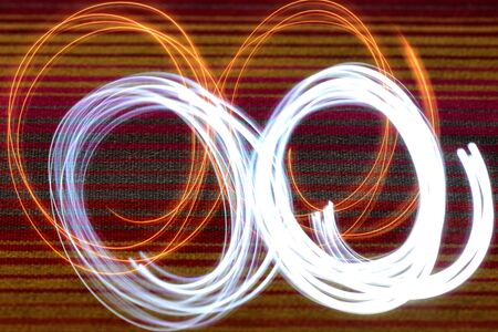 Light painting backgroundの写真素材