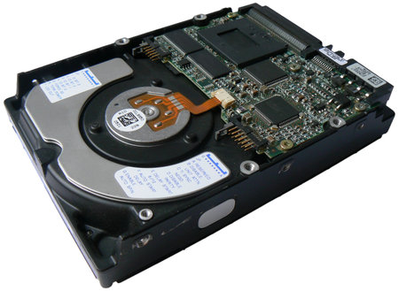 Hard disk : electronic stuffing