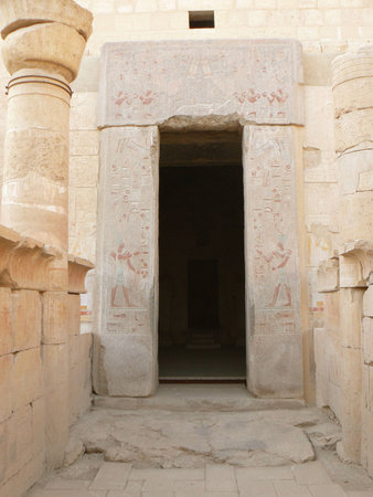 The Karnak temple pictured near Luxor in Egypt.