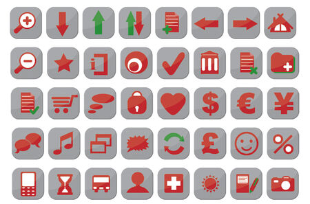 Website & Internet iconsのイラスト素材