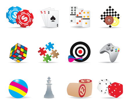Game iconsのイラスト素材