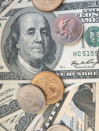 Money backgroundの写真素材